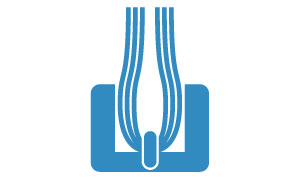 Spazzola standard con setole incastrate nel supporto