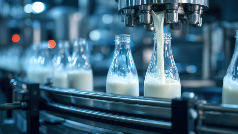 Linea di imbottigliamento latte e controllo della sicurezza alimentare nella filiera scolastica